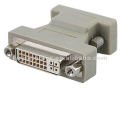 VGA TO DVI 24 PIN KONVERTER ADAPTER DVI-I WEIBE ZU HD15PIN FEMALE Für DVD PC LCD TV Anschluss.